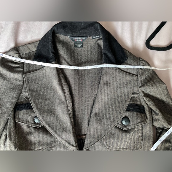 Guess vintage  90s/ Y2K cropped blazer size  small - Picture 5 of 7